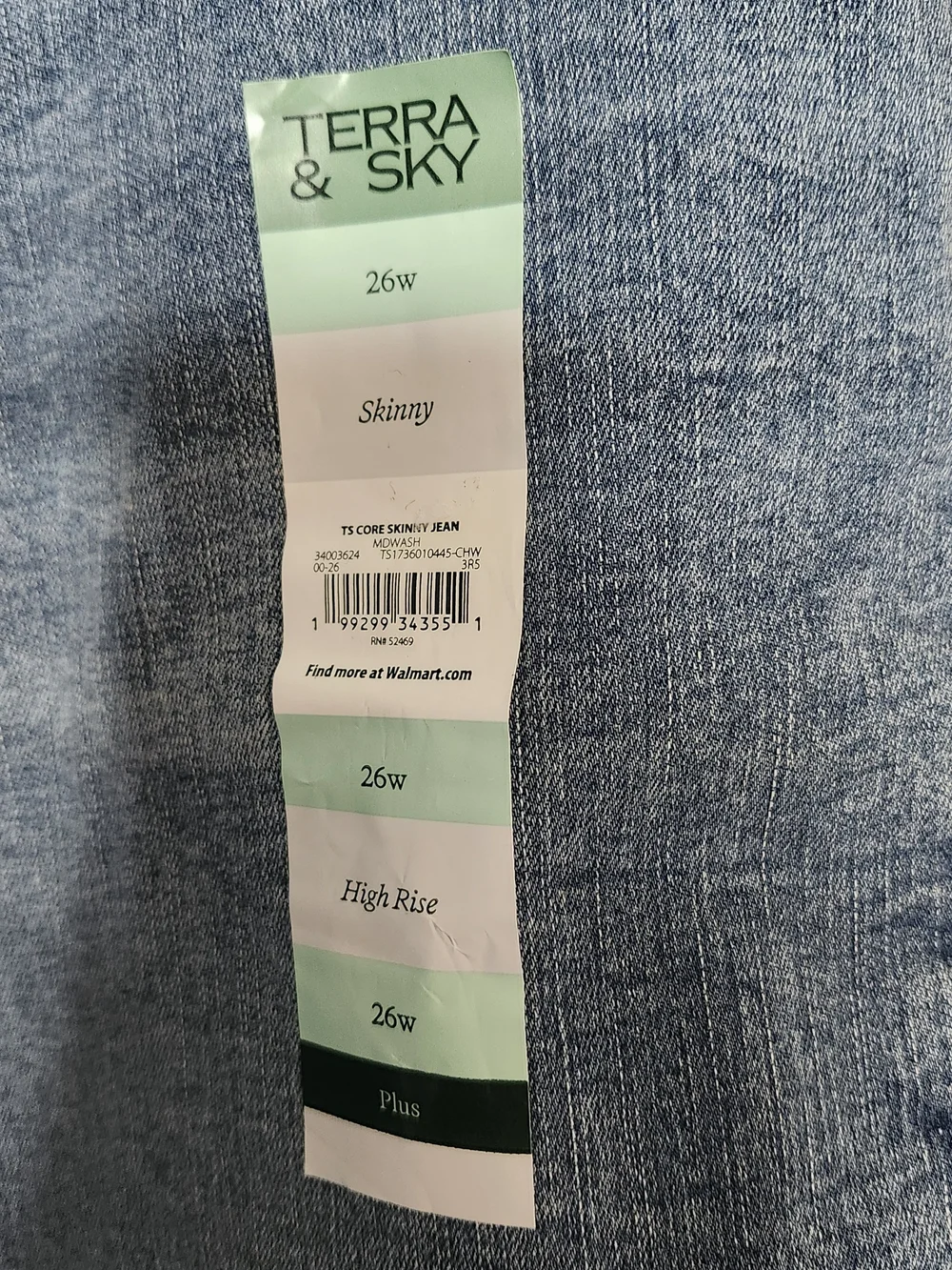 Terra & Sky Light Blue Skinny Jeans